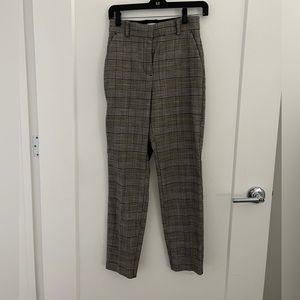 HM plaid trousers